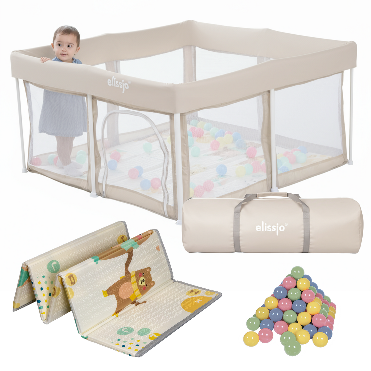 Ellisio Groundbox Beige