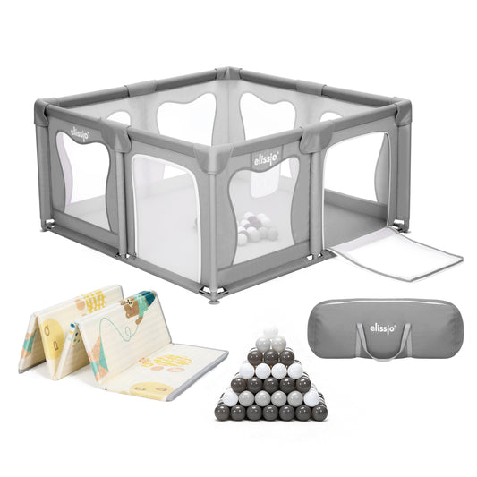 Elissio® Grondbox 120×120 cm Grijs PRE-ORDER