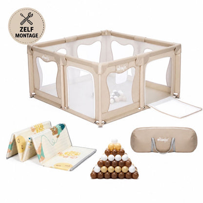 Elissio® Grondbox 120×120 cm Beige